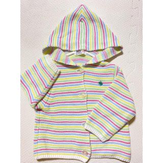 ポロラルフローレン(POLO RALPH LAUREN)のPOLO baby カーディガン　50〜70㎝(カーディガン/ボレロ)