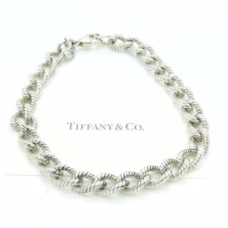 Tiffany & Co. - 希少 美品 ティファニー シルバー ロープ スクリュー ブレスレット GG16