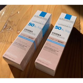 ラロッシュポゼ(LA ROCHE-POSAY)の【未使用】 2本セット  ローズ30ml  ラ ロッシュ ポゼ UVイデア XL(化粧下地)