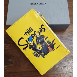 バレンシアガ(Balenciaga)のバレンシアガ　シンプソンズ　新品　メンズ　フラグメントケース(イエロー)(コインケース/小銭入れ)