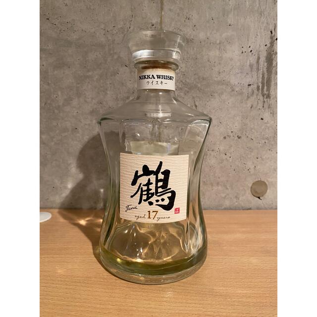 【希少】鶴17年　空瓶
