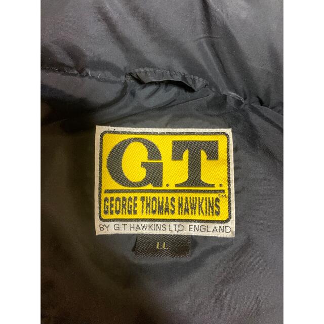 G.T. HAWKINS(ジーティーホーキンス)のG.T. HAWKINS ダウンジャケット ブラック 90～00’s メンズのジャケット/アウター(ダウンジャケット)の商品写真