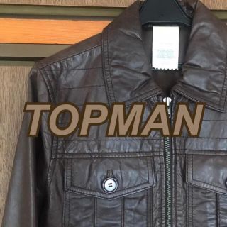 トップマン レザージャケット/革ジャン(メンズ)の通販 5点 | TOPMANの トップマン レザージャケット/革ジャン(メンズ)の通販 5点 | TOPMANの