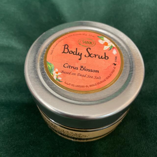 【新品未使用】SABON シトラスブロッサム🍊ボディスクラブ　60g コスメ/美容のボディケア(ボディスクラブ)の商品写真