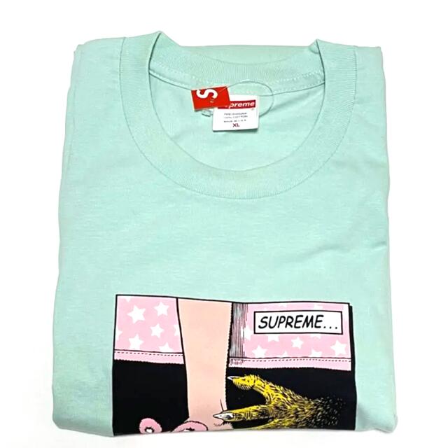 Supreme Shop tee Light Teal L