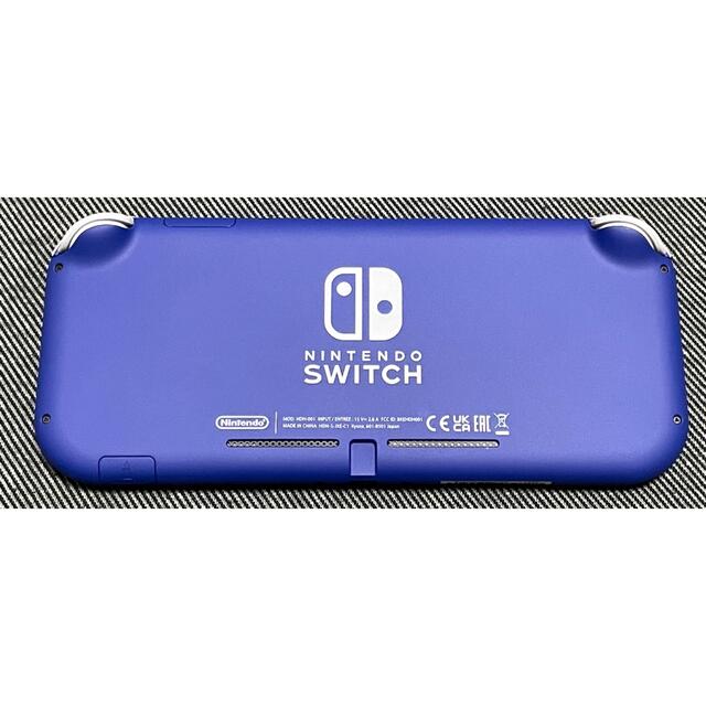 2022年最新海外 Switch 【美品】Nintendo - Switch Nintendo LITE フリップカバー付き ブルー 家庭用