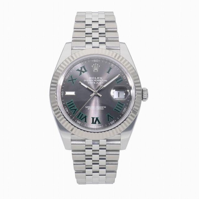 ROLEX(ロレックス)の[r4209]ロレックス デイトジャスト 41 スレートローマ 中古 メンズの時計(腕時計(アナログ))の商品写真