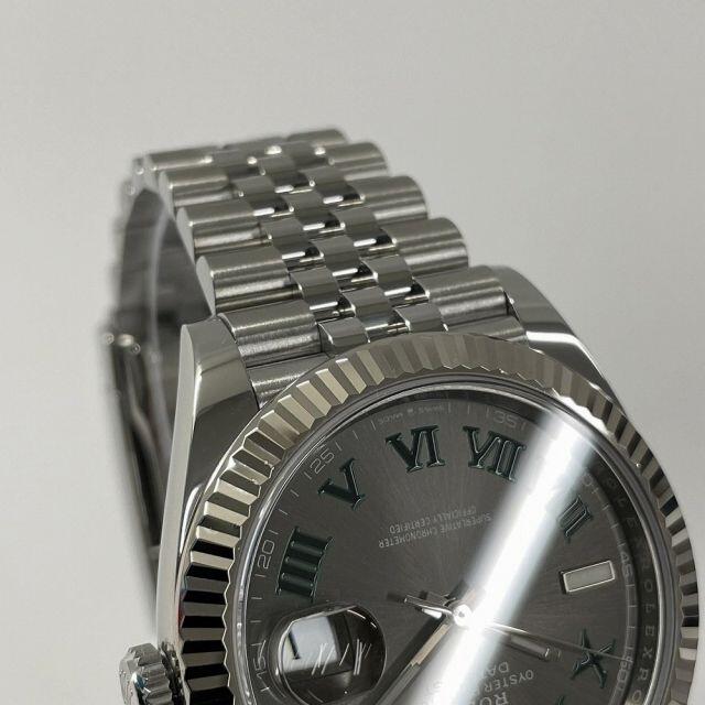 ROLEX(ロレックス)の[r4209]ロレックス デイトジャスト 41 スレートローマ 中古 メンズの時計(腕時計(アナログ))の商品写真