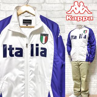 カッパ(Kappa)のKappa カッパ 中綿 ジップアップジャケット ITALIA イタリア 刺繍(ブルゾン)