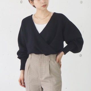 ティップトップ(tip top)の【本日限定価格】カシュクール ニット2wayプルオーバー (ニット/セーター)