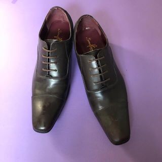 革靴　メンズ　ビジネスシューズ　44 27㎝　日本製　ブラウン　茶色　(ドレス/ビジネス)