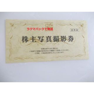 スタジオアリス 株主優待券　(その他)