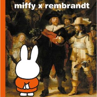 ミッフィー(miffy)の【図録絵本】没後350年記念ミッフィー×レンブラント英語/オランダ(洋書)