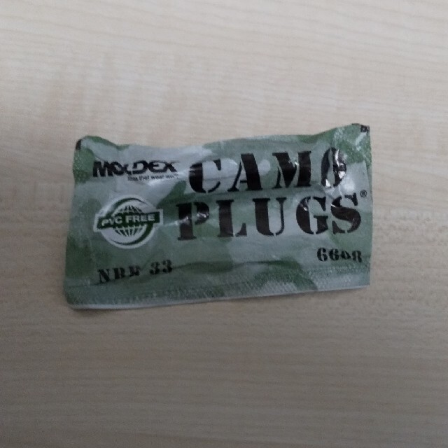 MOLDEX(モルデックス) 使い捨て耳栓 Came Plugs(カモ) インテリア/住まい/日用品の日用品/生活雑貨/旅行(日用品/生活雑貨)の商品写真