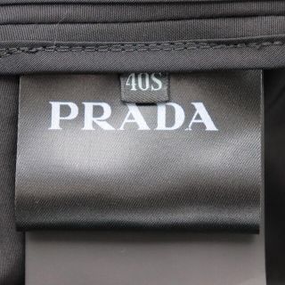 保障できる ◇極美品◇PRADA◇ナイロンコート◇ラウンドカラー