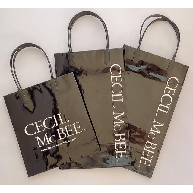 最大60%オフ! CECIL Mc BEE セシルマクビー ショップ袋 まとめ売り