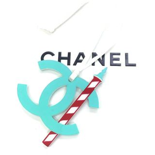 シャネル(CHANEL)のシャネル チャーム　ターコイズブルー ティファニー ブルー　ノベルティ　イベント(チャーム)