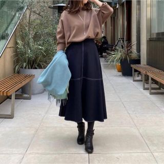 スタイルデリ(STYLE DELI)のEDIST.CLOSET ステッチマキシスカートM(ロングスカート)