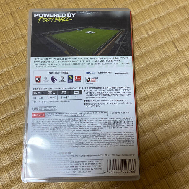 Nintendo Switch(ニンテンドースイッチ)のFIFA 22 Legacy Edition Switch エンタメ/ホビーのゲームソフト/ゲーム機本体(家庭用ゲームソフト)の商品写真