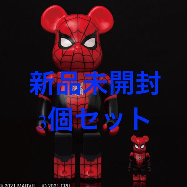 MEDICOM TOY(メディコムトイ)のBE@RBRICK SPIDER-MAN UPGRADED SUIT 400% エンタメ/ホビーのフィギュア(その他)の商品写真