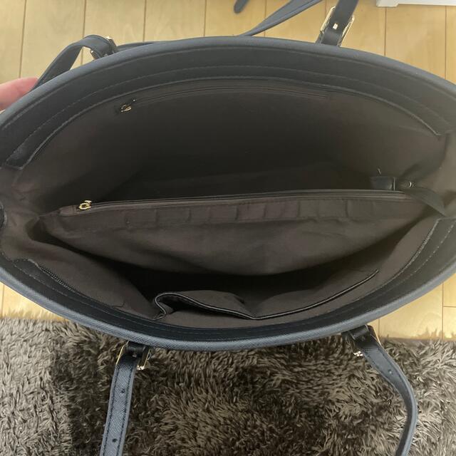 黒のトートバッグ レディースのバッグ(トートバッグ)の商品写真