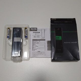 タニタ(TANITA)のアルコールチェッカー　タニタ　HC-310ブラック(アルコールグッズ)