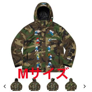 シュプリーム(Supreme)のSupreme スマーフゴアテックスシェルジャケット　Mサイズ　迷彩柄(マウンテンパーカー)