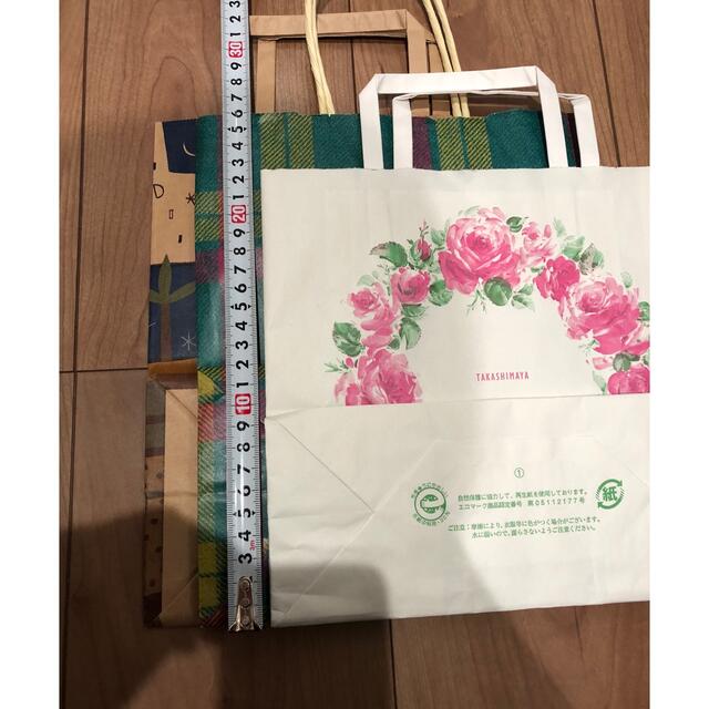 伊勢丹(イセタン)のショッパー3枚セット レディースのバッグ(ショップ袋)の商品写真