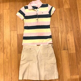 トミーヒルフィガー(TOMMY HILFIGER)のゴルフウェア　レディース　上下2点セット　Tommy、LACOSTE(ウエア)