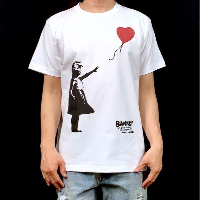 【BANKSY】新品 プリント Tシャツ ストリート ファッション コーデ 3
