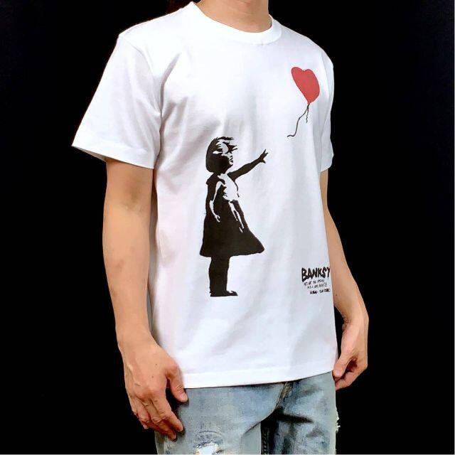 【BANKSY】新品 プリント Tシャツ ストリート ファッション コーデ 4