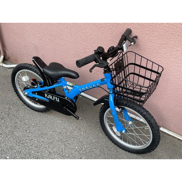 ＶＯＯＤＯＯ（ブードゥー）　ＫＡＬＦＵ　１６インチ　キッズバイク　ブルー自転車本体