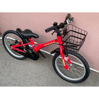 ＶＯＯＤＯＯ（ブードゥー）　ＫＡＬＦＵ　１8インチ　キッズバイク　レッド(自転車本体)