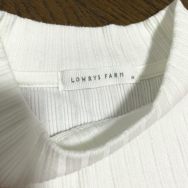 LOWRYS FARM(ローリーズファーム)の【週末セール✨】リブトップス レディースのトップス(カットソー(長袖/七分))の商品写真