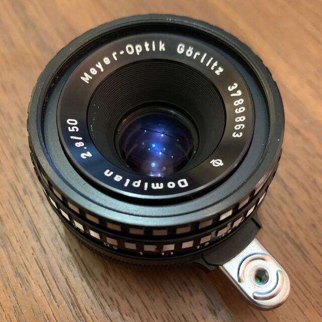 値下げ　DOMIPLAN 2,8/50mm Meyer Optik バブルボケ スマホ/家電/カメラのカメラ(レンズ(単焦点))の商品写真