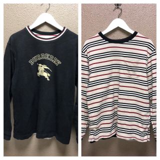 バーバリー(BURBERRY)のバーバリロンドン ダブルフェイスTシャツ160(Tシャツ/カットソー)