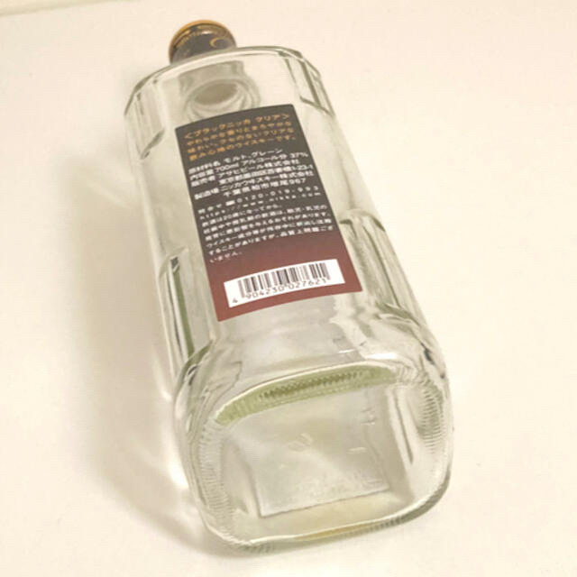 ニッカウヰスキー - 【残り1本】ブラックニッカの空瓶 クリア ガラス瓶 レトロ アンティークの通販 by sola's shop｜ニッカウイスキー ならラクマ