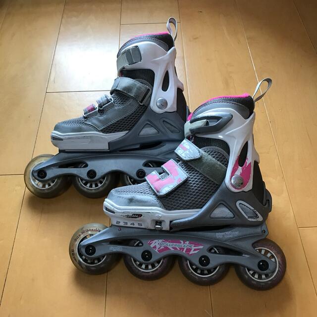 Rollerblade(ローラーブレード)のローラーブレード　サポーター付き キッズ/ベビー/マタニティのキッズ靴/シューズ(15cm~)(ローラーシューズ)の商品写真