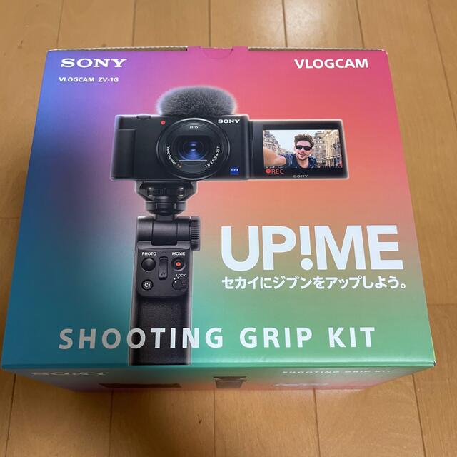 スマホ/家電/カメラ最SONY ZV-1G シューティンググリップセット　極美品