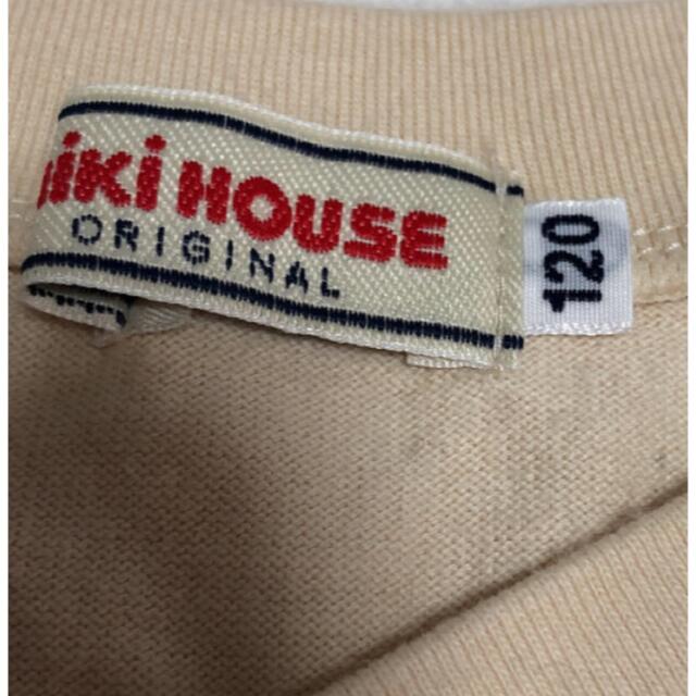 ❁⃘*.ﾟMIKIHOUSE ミキハウス クマさん 長袖 Tシャツ 120 キッズ/ベビー/マタニティのキッズ服男の子用(90cm~)(Tシャツ/カットソー)の商品写真