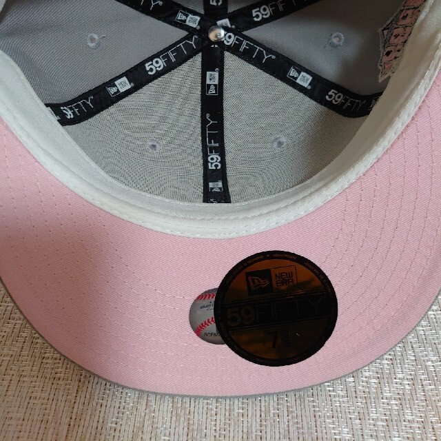 美品 NEWERA 59FIFTY ヤンキース 7 3/8 １回着用ニューエラ