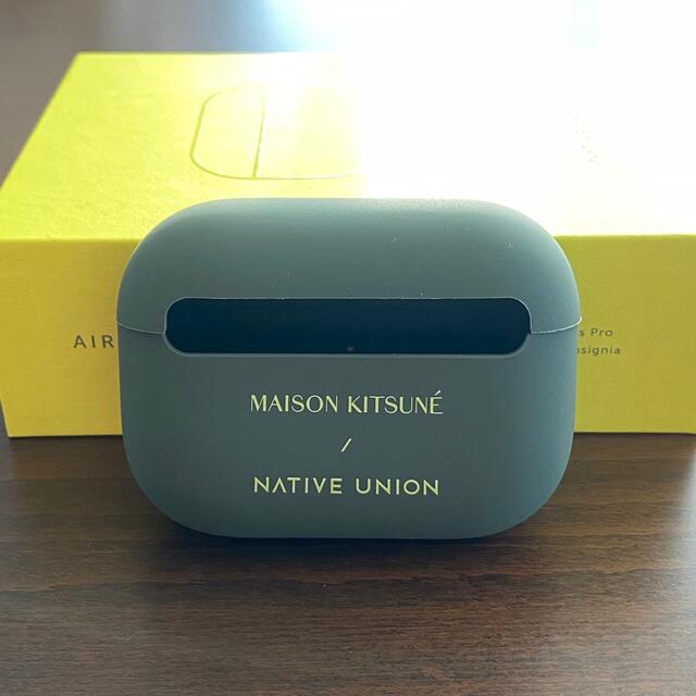 メゾンキツネ × NATIVEUNION AirPodsPro ケース グリーン