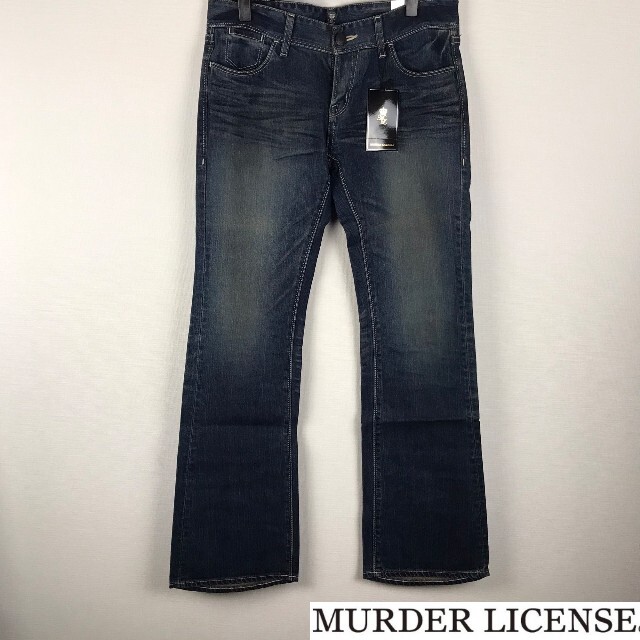 Murder License - 新品 マーダーライセンス ブーツカットデニム インディゴ サイズ46の通販 by RRmam's shop