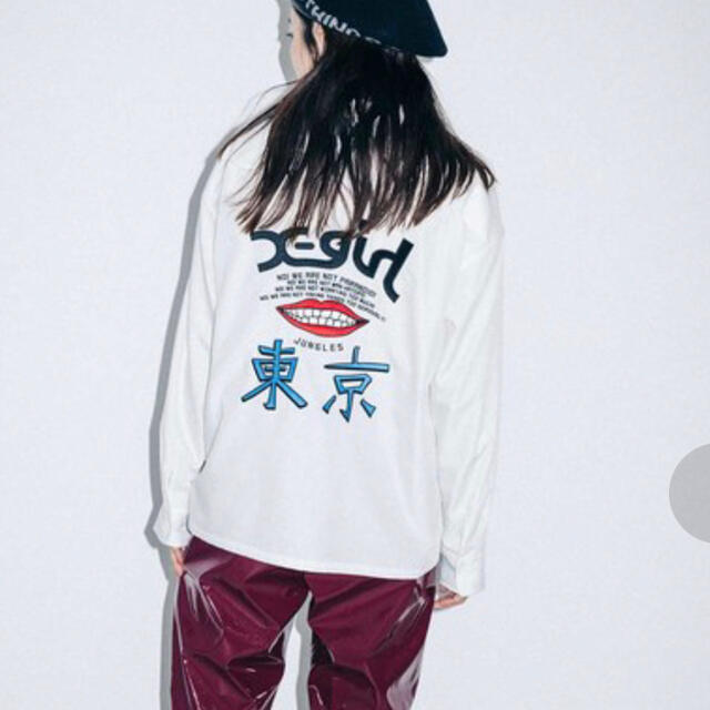 60%off!X-girl × JUNGLESコラボシャツ 限定品 | フリマアプリ ラクマ
