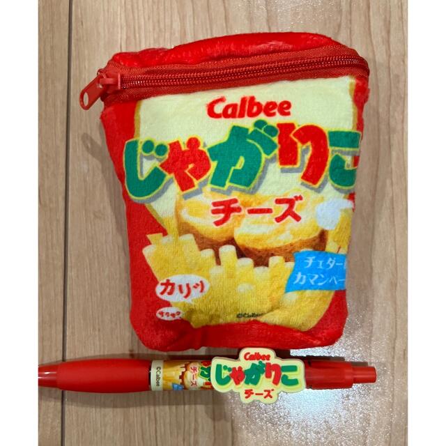 カルビー(カルビー)のジェラトーニ様 じゃがりこ リールパスケース ボールペンセット エンタメ/ホビーのおもちゃ/ぬいぐるみ(キャラクターグッズ)の商品写真