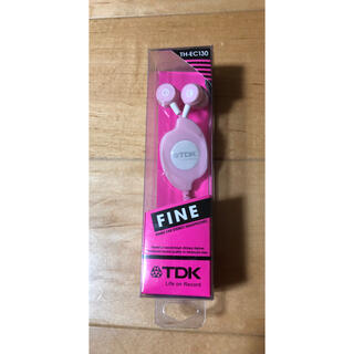 ティーディーケイ(TDK)の新品未使用未開封:TDK FINE TH-EC130 ピンク(ヘッドフォン/イヤフォン)