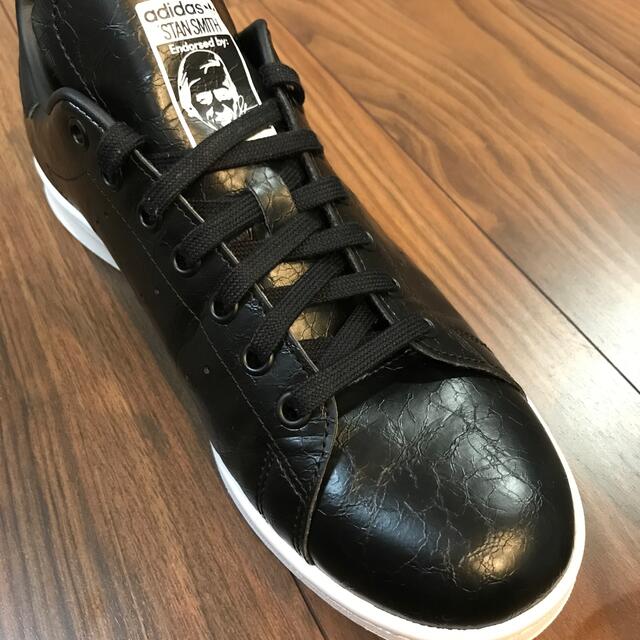 27.5cm 良品 adidas オリジナルス スタンスミス トリプルブラック