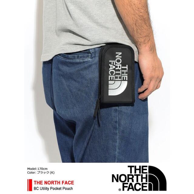 THE NORTH FACE(ザノースフェイス)の【新品】ザノースフェイス BC ユーティリティ ポケット バッグ 黒 匿名配送 メンズのバッグ(ウエストポーチ)の商品写真