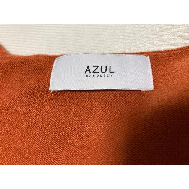 AZUL by moussy(アズールバイマウジー)のタグ付き新品　azul by moussy  Vネックニット レディースのトップス(ニット/セーター)の商品写真