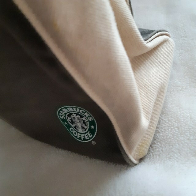 Starbucks Coffee(スターバックスコーヒー)のSTARBUCKS　スターバックス　トートバッグ　ショルダーバッグ　カーキ レディースのバッグ(トートバッグ)の商品写真